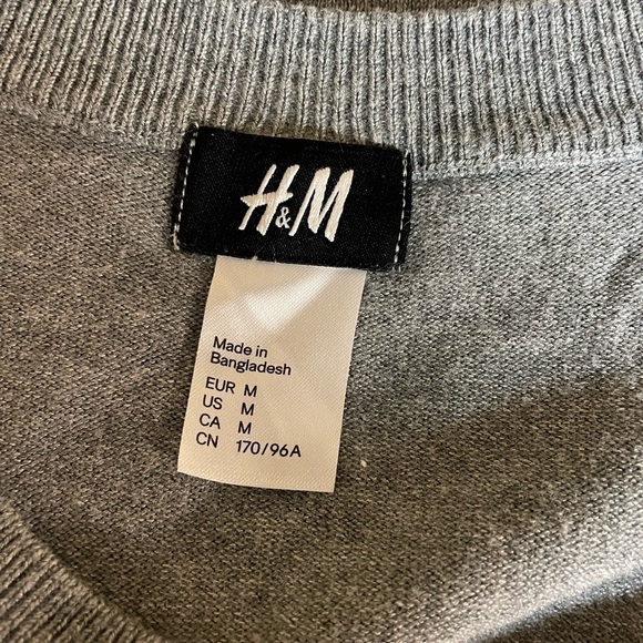 H&M gray sweater dress. - Picture 3 of 5